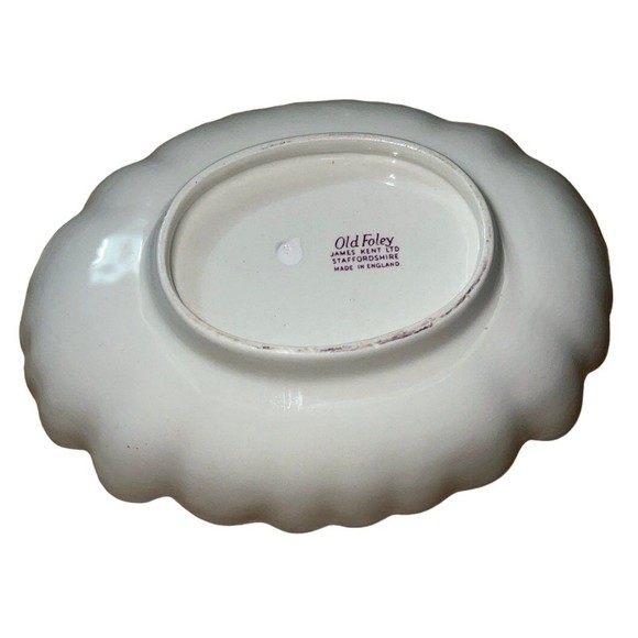 Vintage Old Foley James Kent LTD Chinese Rose Staffordshire Made in England - Picture 2 of 4